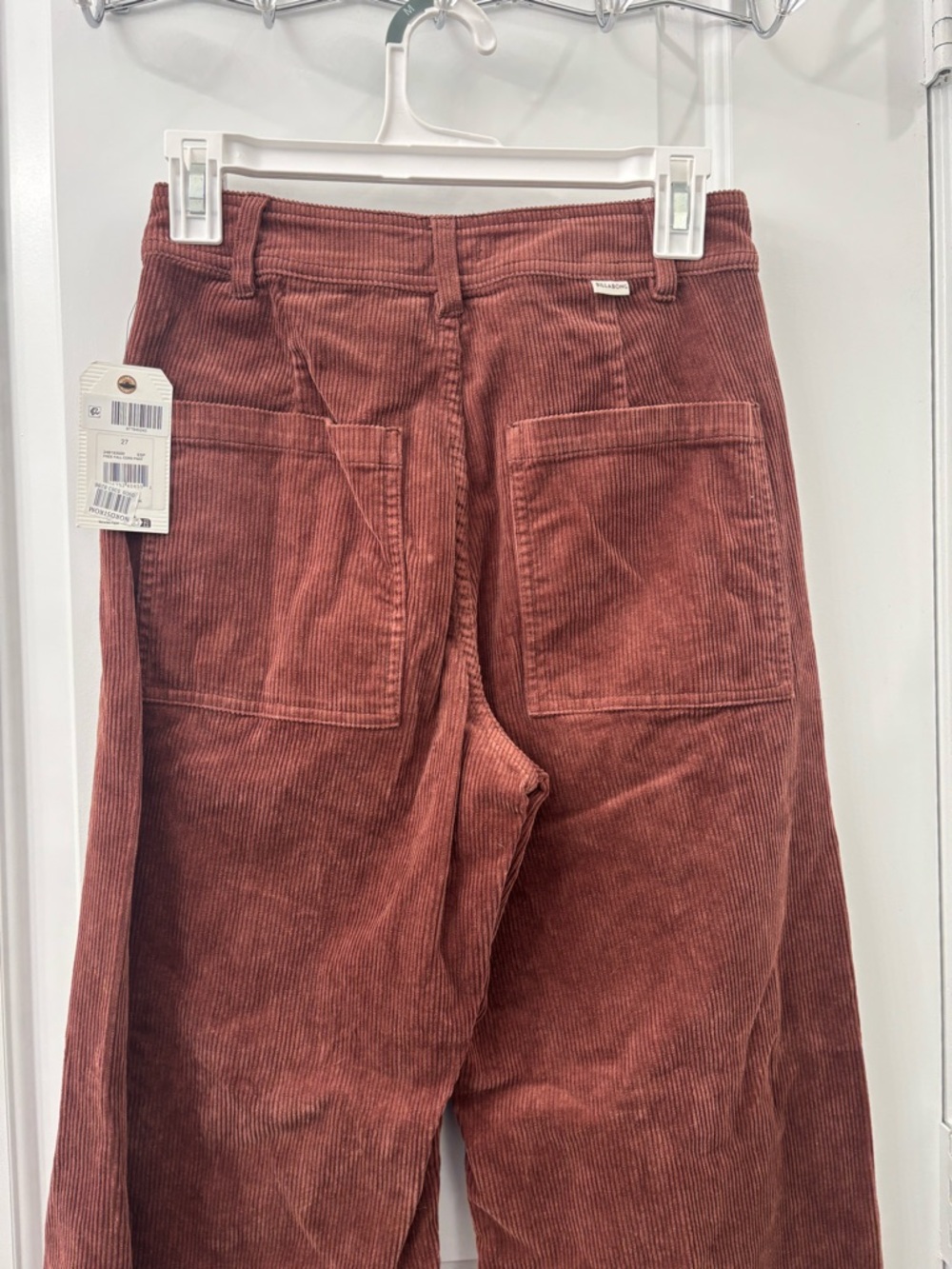 Billabong Free Fall Stretch Cotton Corduroy Pants NWT - Picture 7 of 9